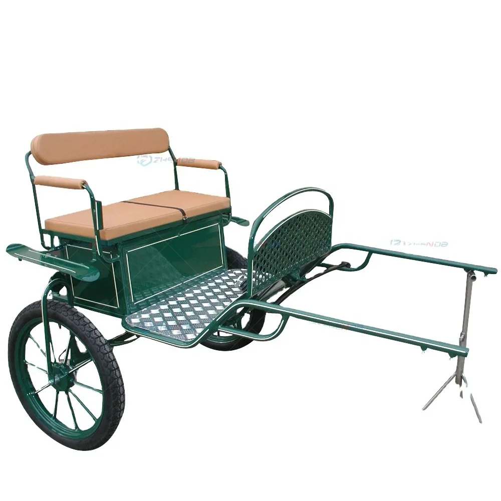 

Factory Price Popular Hot Sell Mini Sulky /Cart for pony{ZD-P01} / Pony horse carriage