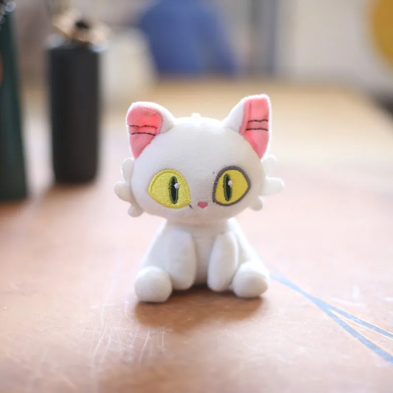 Kawaii Suzume No Tojimari Daijin gato llavero figura Anime figura de acción muñeca de escritorio colección juguete para regalo de niño