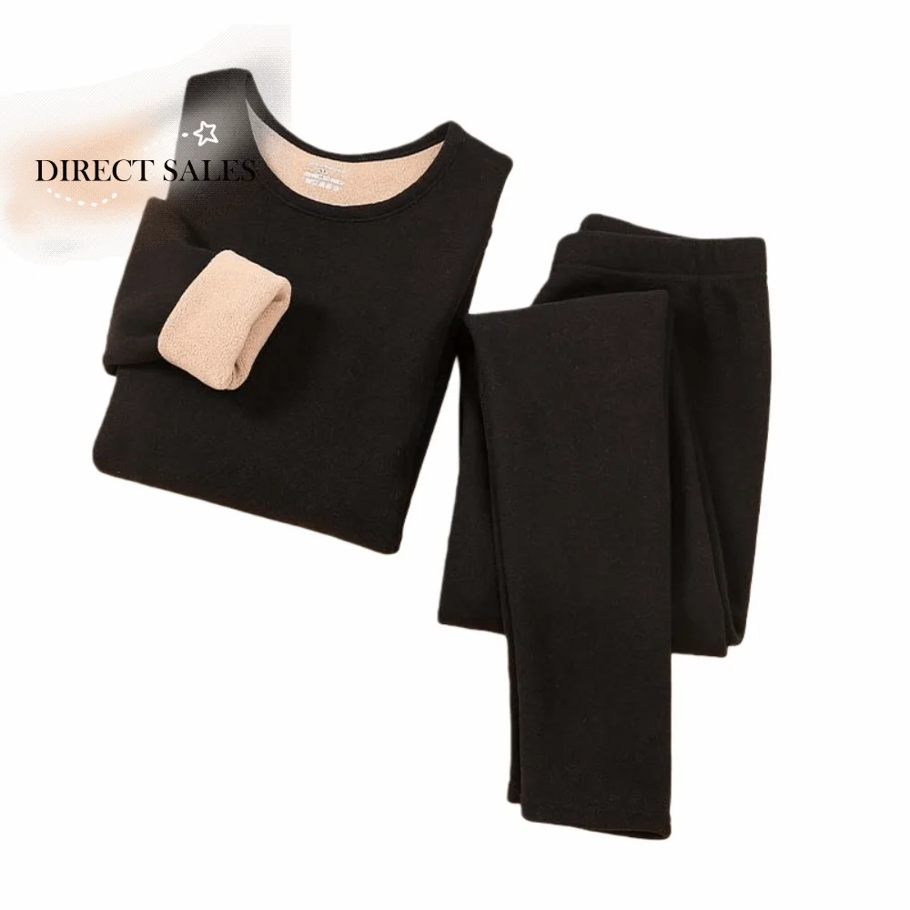 

Топы/брюки, женское теплое термобелье, невидимый комплект термобелья с круглым вырезом, утепленное нижнее белье, теплые длинные брюки, майка