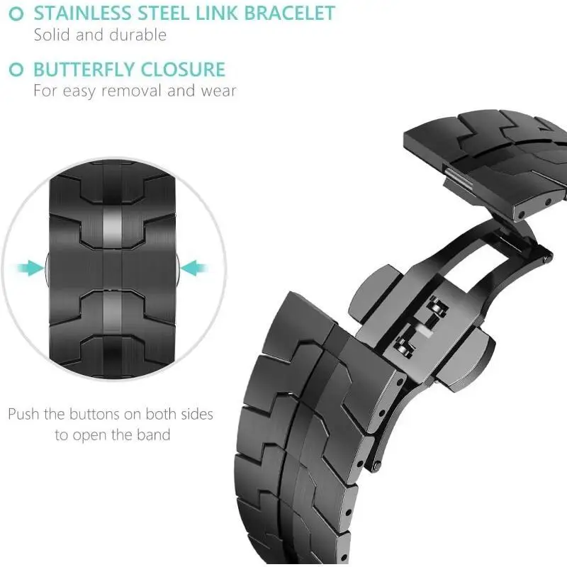 TPU Case+Stainless Steel Strap For Samsung Galaxy Watch 9 40mm 44mm Soft Bracelet Breathable Correa For Galaxy Watch 8 40mm 44mm