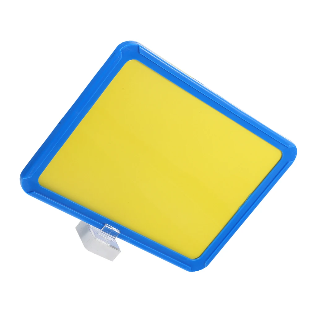 

Magnetic Price Tag A5 Blue Frame Reusable for Iron Surface Retail Store Labels Sign Holders Poster Warehouse Supplies