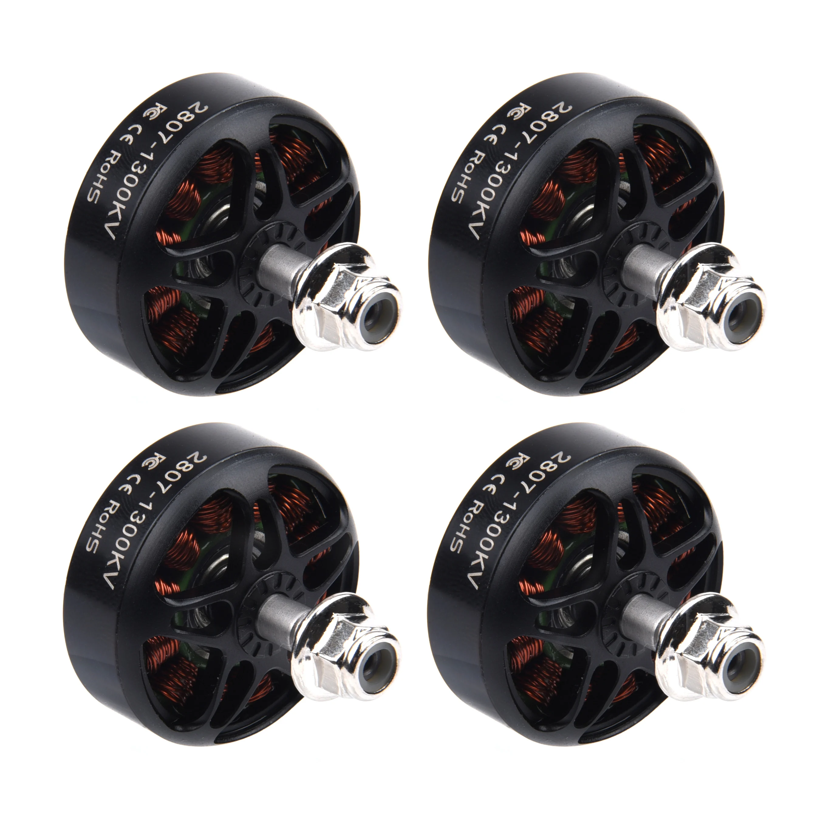 4pcs 2807 1300KV 3-6S Brushless Motor for FPV Freestyle 7inch Long Range LR7 Drones DIY Parts