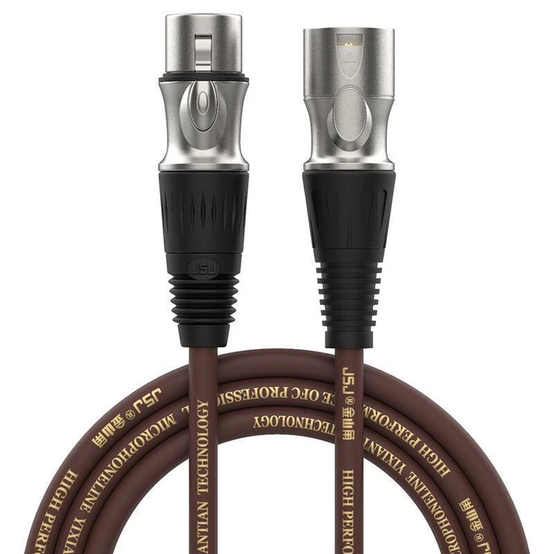 

XLR cable, DMX512 universal stage lighting cable, three-core XLR male-to-female microphone audio cable, live streaming cable