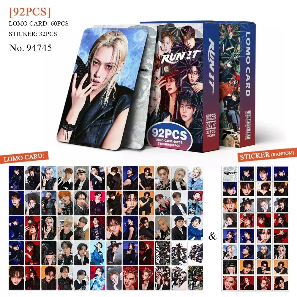 92 Stück Koreanische Hot Idol Neualbum "THIS&THAT" Hochwertige Lomo-Karten Felix BangChan HyunJin I.N Han Fans Sammelkarten – Detail 23