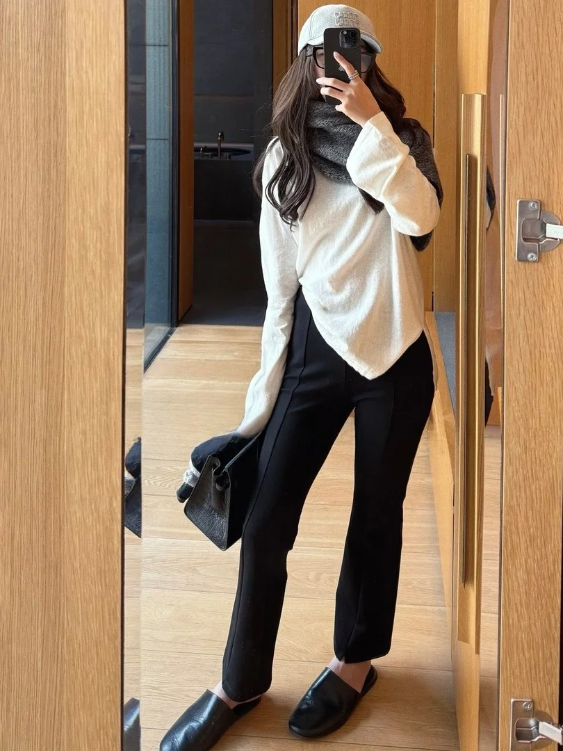 

Брюки Bla Slim Fit, дышащие, повседневные, женские, приятные к коже, удобные, фасона «карандаш», новинка ранней весны Sle ZONE ZONE