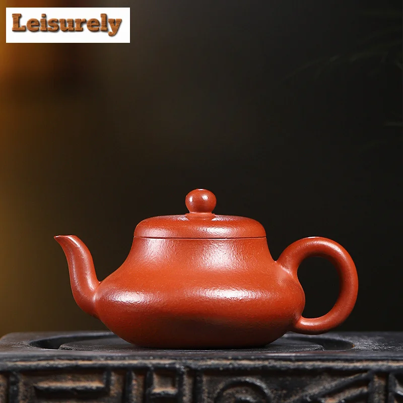 

150ML Vintage Yixing Purple Clay Teapots Master Handmade Pot Raw Ore Zhu Mud Kettle Zisha Tea Set Tea Items Craft Drinkware Gift