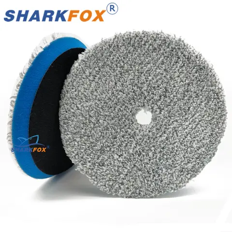 Sharkfox 5(125mm) 왁싱 연마 스크래치 와류 제거용 극세사 커팅 패드