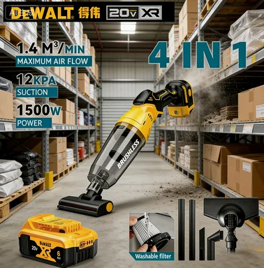 

Аккумуляторный беспроводной пылесос DEWALT, портативный, высокомощный, для дома и автомобиля, двойного назначения