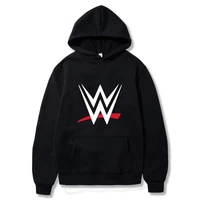 2025 Nuevo WWE EE. UU. Venta caliente Logotipo suelto impreso Sudaderas con capucha sueltas para hombres y mujeres Sudaderas con capucha casuales