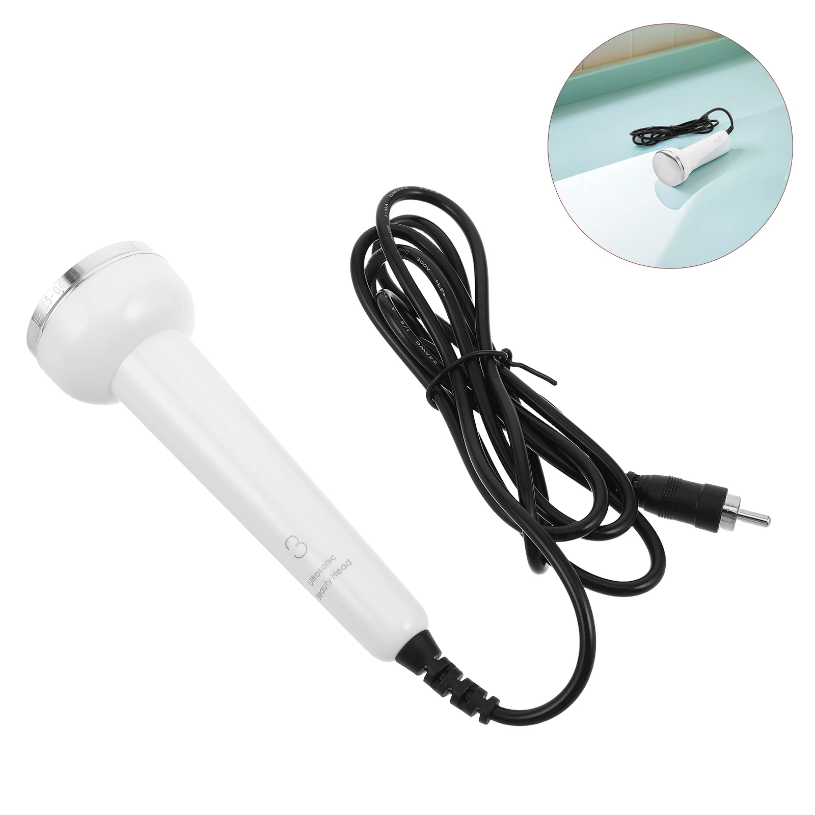 Ultrasone gezichtsmachinesonde Ultrasoon huidverzorgingsapparaat Gezichtsoogsonde Draagbaar diep reinigend schoonheidsinstrument voor thuis