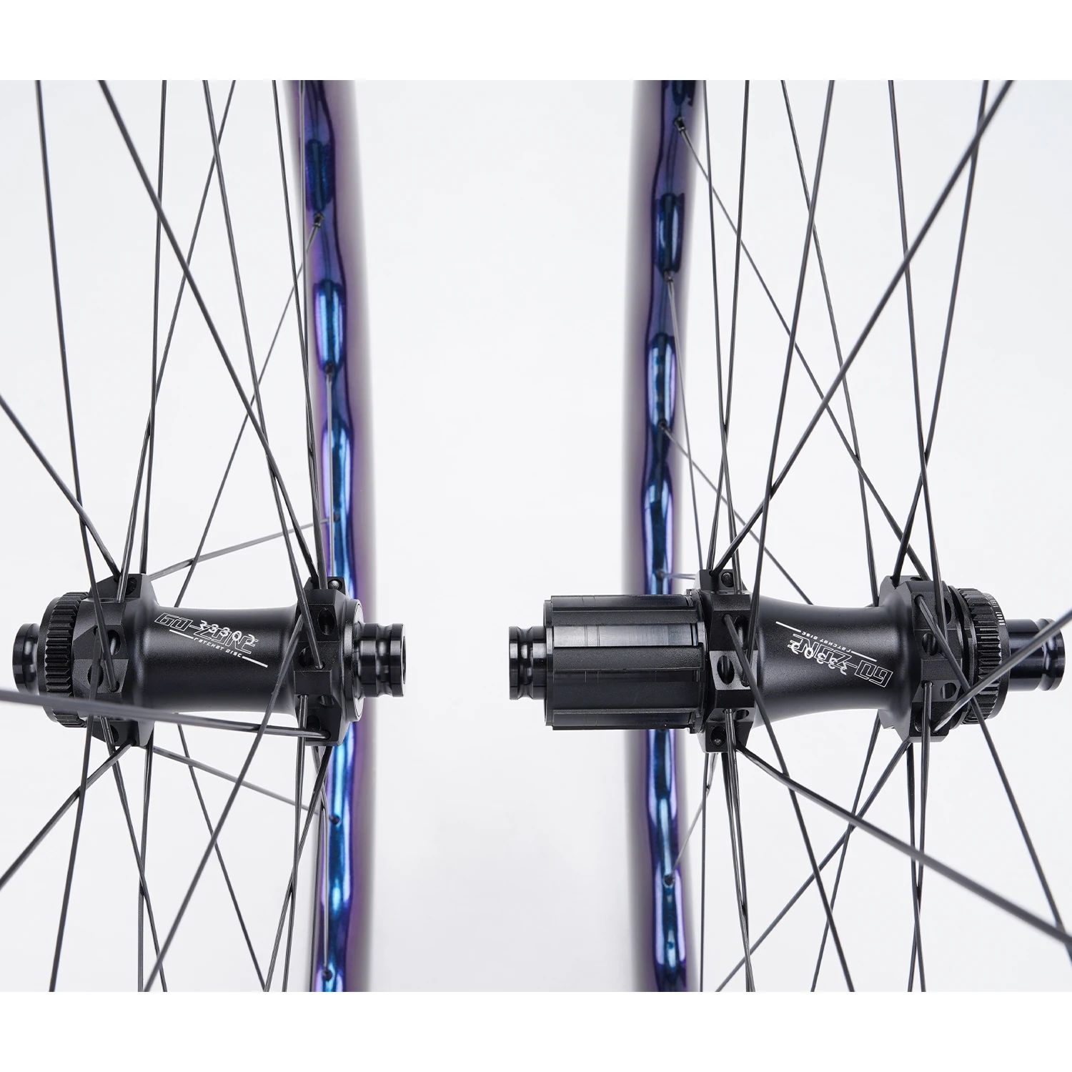 Disc Brake 700c Wave Discoloration Carbon Wheels Gravel Ratchet Sapim / Pillar R330D Tubeless Ready UCI Appd Road Bike Wheels