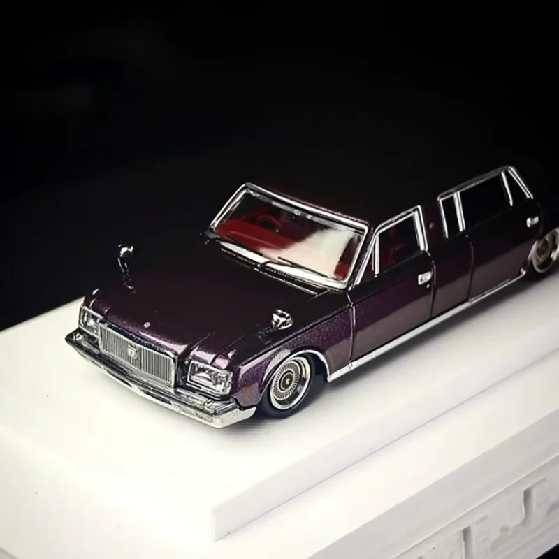 Retro Studio 1:64 Century Extended, Modelo de Limusina de Aleación, Juguete de Simulación, Colección de Escritorio, Regalo, Exhibición Estática