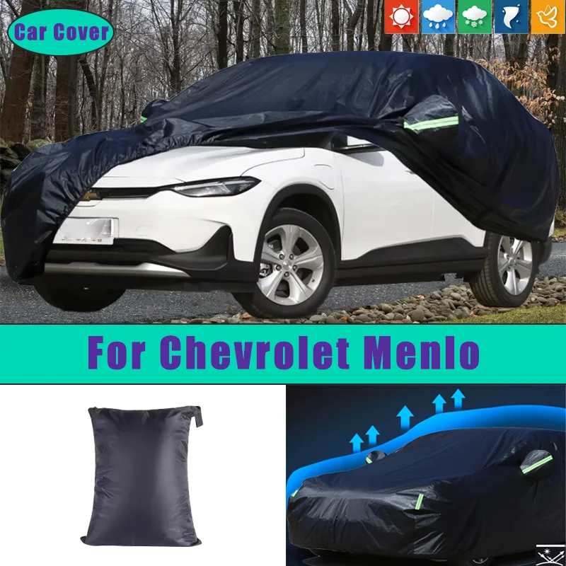 

For Chevrolet Menlo Car Full Outer Covers Outdoor Waterproof Dustproof Sun Rain Snow Protection Exterior Car Accessories