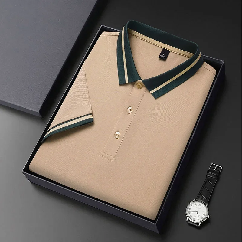 

Men's Spring/Summer New Business Leisure Fashion Short Sleeved T-shirt POLO