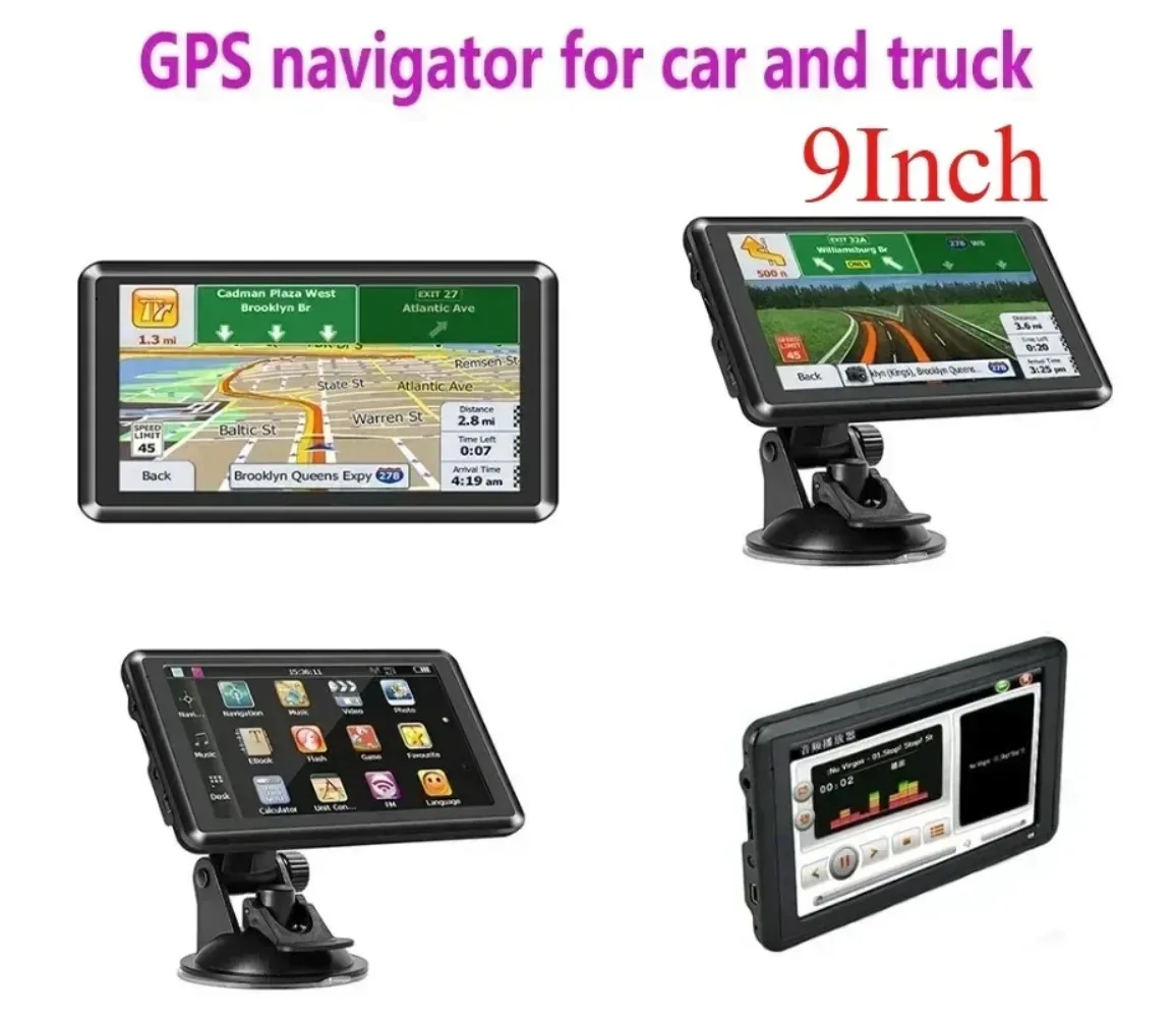 

Автомобильная GPS-навигация Bayerley для автомобилей и грузовиков MP3 MP4 X20-1 9 дюймов 8G + 256M Многофункциональный сенсорный экран высокой четкости 8G