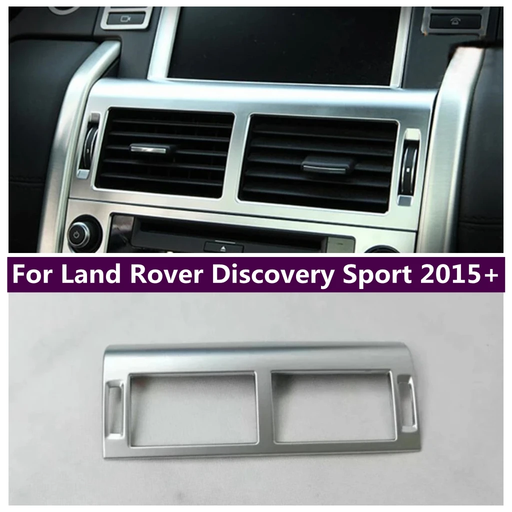 

Central Control Air Conditioner Vent AC Outlet Decoration Cover Trim For Land Rover Discovery Sport 2015 - 2023 Car Accessories