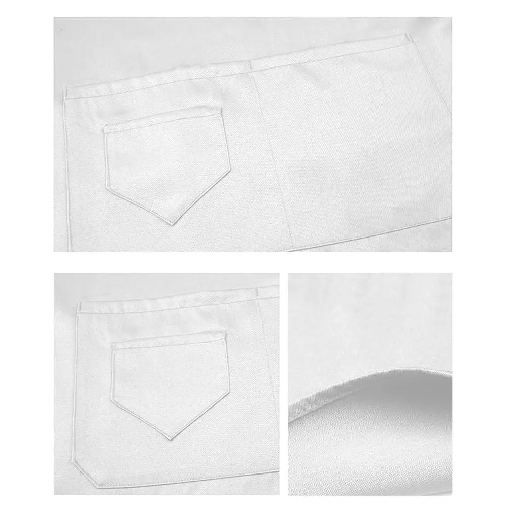 남녀공용 맞춤형 앞치마, 개인 맞춤 텍스트, 유니섹스 조절 가능한 포켓 앞치마, 요리사 주방 앞치마 선물
