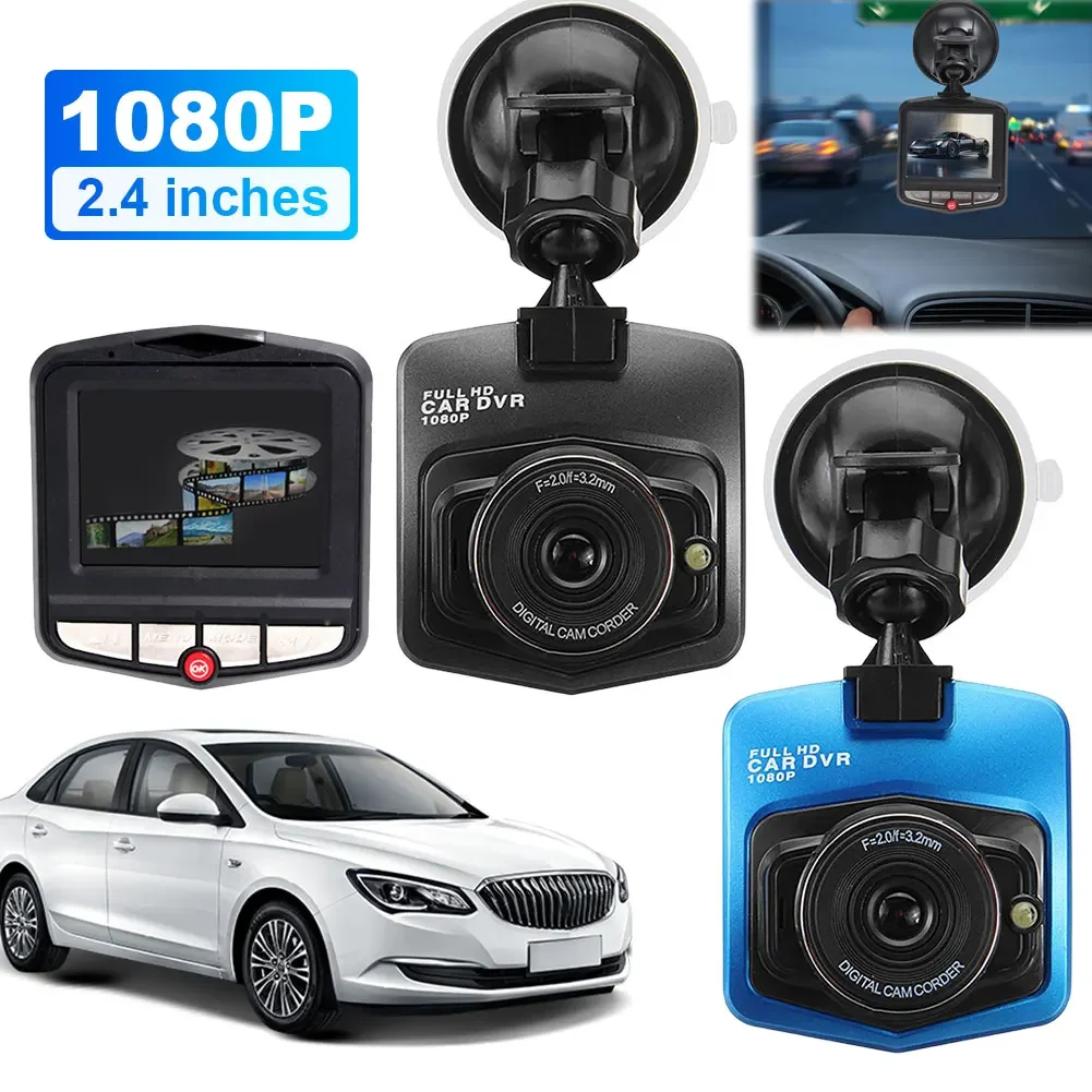 Dash Cam With Night Vision G-sensor 140° Wide-Angle Lens Car DVR Suction Cup HD 1080P Driver Portable Car Camcorder Video Record