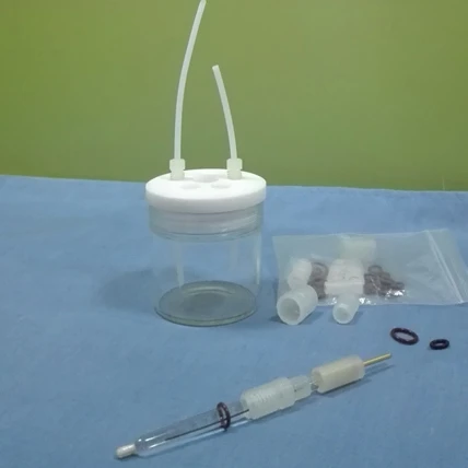 

C003 water bath controllable temperature double-layer five port electrolytic reaction tank can be invoiced