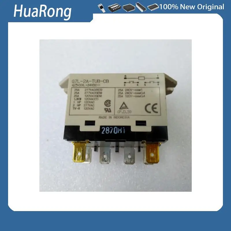 

New 100% New Original G7L-2A-TUB-CB 24VDC G7L-2A-TUB-CB-24VDC