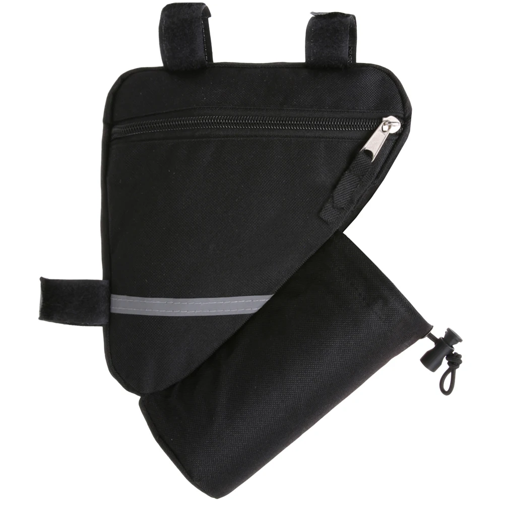 

Bicycle Beam Bag Bike Multifunctional Outdoor Cycling Storage Front Tube Frame Saddle Bags Triangle Pouch
