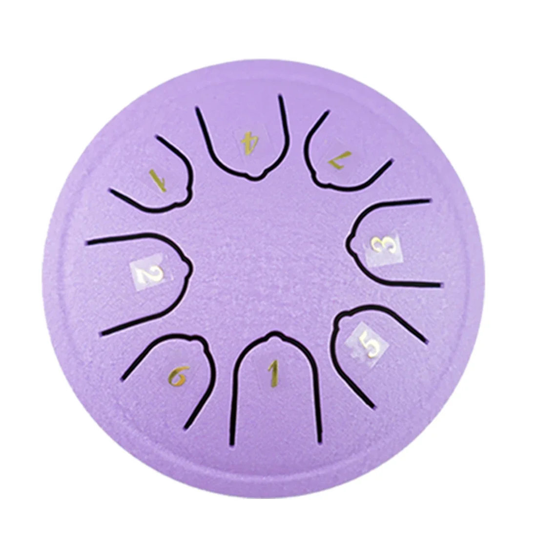 4.5 Inches Steel Tongue Drum 8-tone Children Music Toys Ethereal Drum Beginners Zen Musical Instruments Percussion Birthday Gift