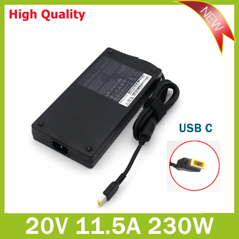 20V 11.5A USB C 230W AC Charger Laptop Adapter for Lenovo Legion Y740 Y920 Y540 P70 P71 P72 P73 Y7000 Y7000P Y9000K A940 00HM626