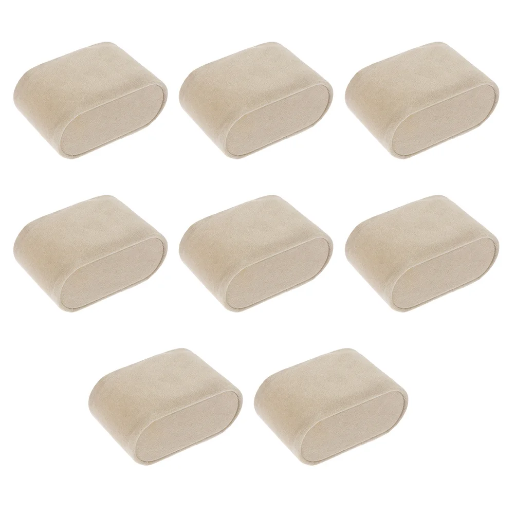 

Bangle Display Pillow 8pcs Watch Case Cushion for Bracelet Jewelry Box Presentation Pad