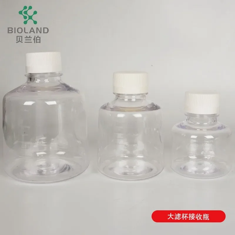 Верхний фильтр для бутылок Мембрана PES Мембрана из ПВДФ Стерильный фильтр Приемная бутылка/фильтр для бутылок для хранения