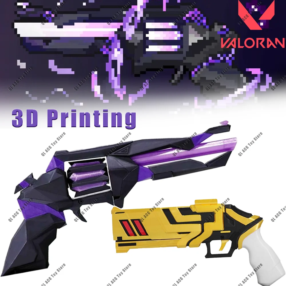 

Valorant Game Периферийные устройства 3D-печать Singularity Sheriff Headhunter Chamber Модель Реквизит для косплея Аксессуары Коллекции орнаментов