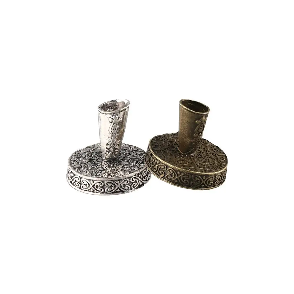 

European Style Desk Organizer School Supplies Stainless Steel Pen Organizer Round Pen Holder Feather Pen Stand Holder Fountain