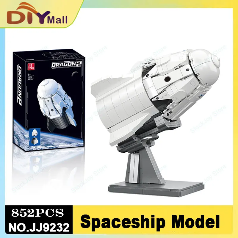 

852PCS Space Shuttle Building Blocks Set Rocket Model STEM Educational Assembly Toy Creative Gift Home Decor for Kids Adults