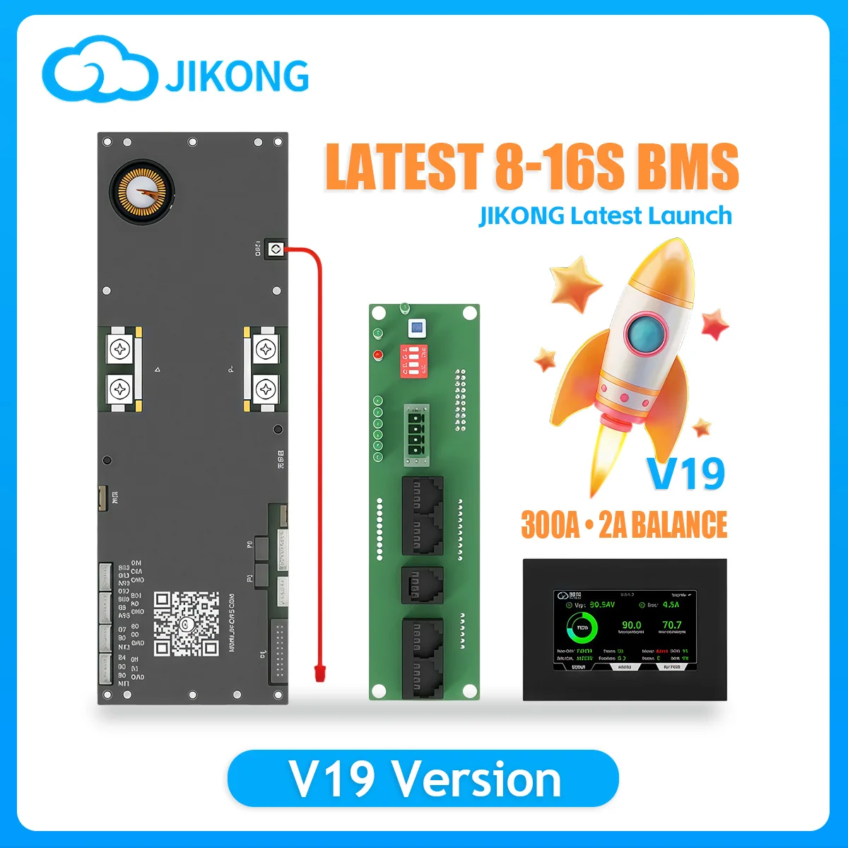 Jk Bms 200A PB2A16S…