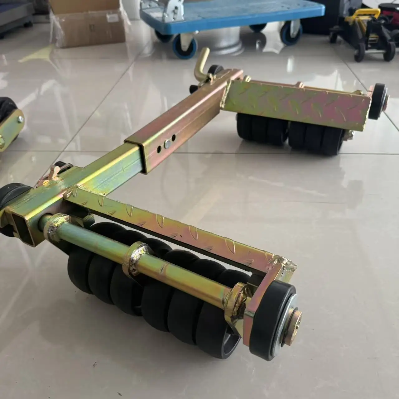 Universal Heavy Duty Car Towing Dolly Vehicle Wheel Mover for Workshop