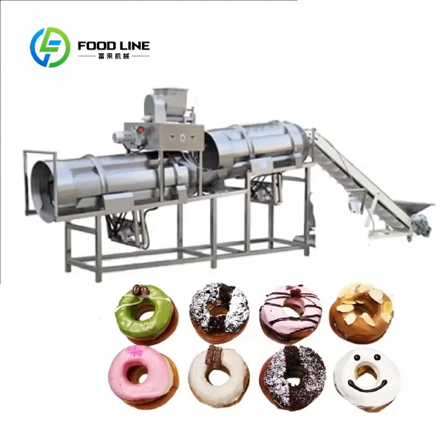 Customized size Donut production line, high-performance automatic donut production line