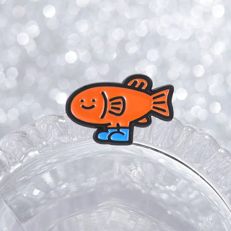 13style Cartoon-Tier-Emaille-Pins, Dinosaurier-Kollektion, Broschen, Cowboy, Dino, Bücherliebhaber, Katze, Biene, Goldfisch, Abzeichen, T-Rex, Schmuck, Geschenk – Detail 4