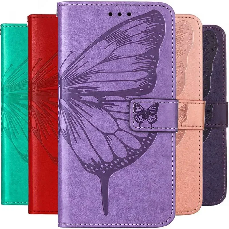 

Luxury Butterfly Style Cover For OnePlus One Plus 11 9 10 Pro Nord CE 2 Lite 2T N30 N100 N20 N10 N200 5G Wallet Fundass #EGA