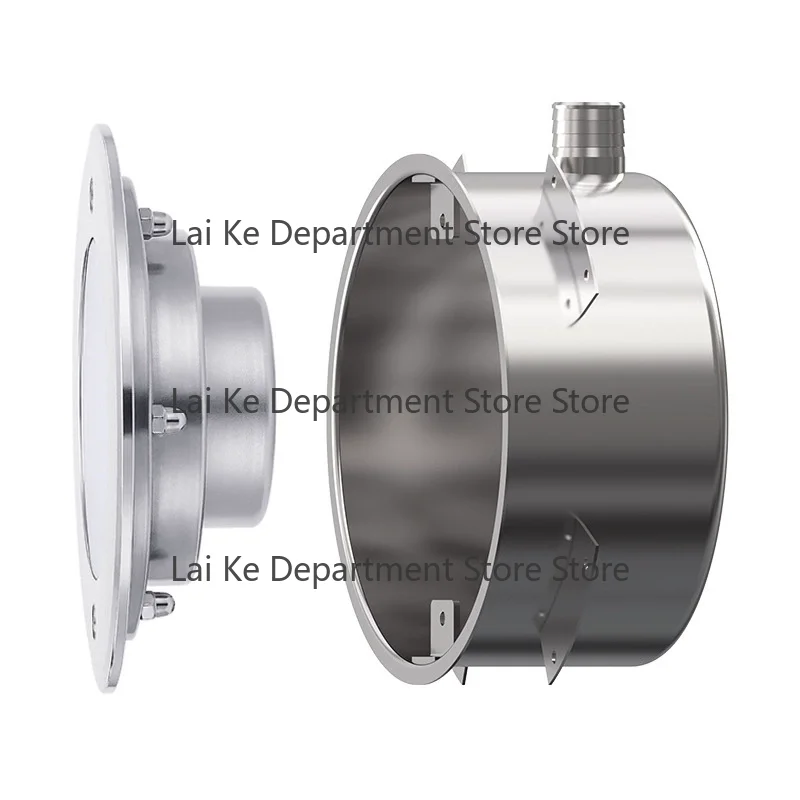 Embedded underwater ground lig-ht stainless steel underwater light, underground swimming pool light IP68 buried underwater light