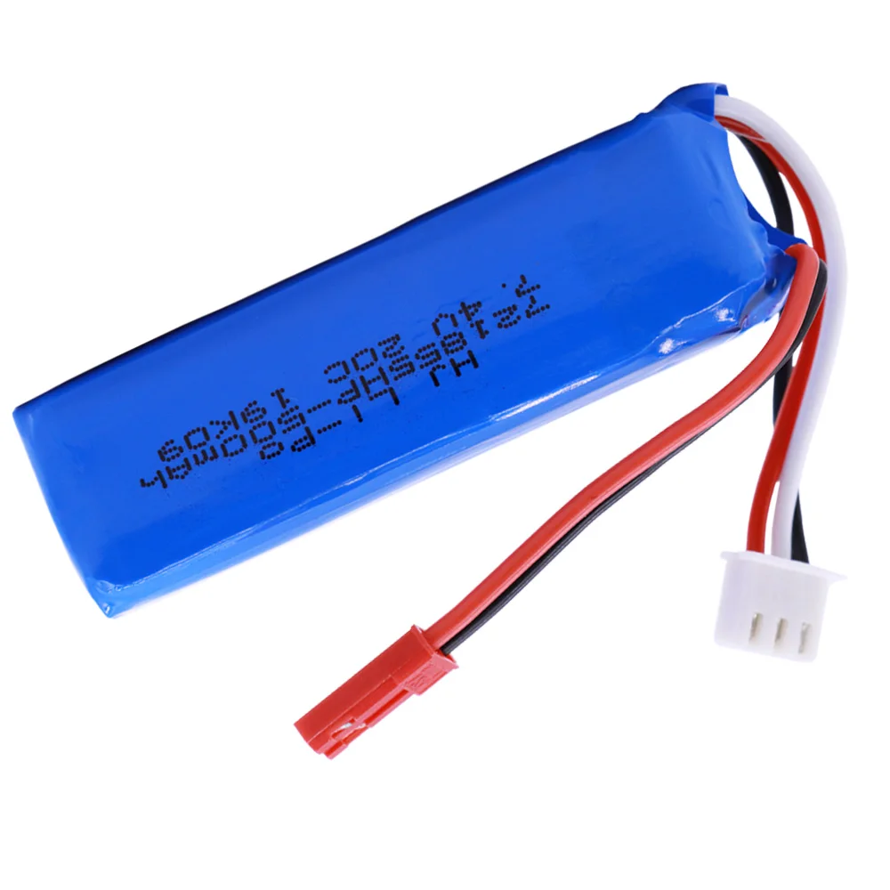 7.4 فولت 500mAh بطارية ليبو 2S ل WLtoys A202 A212 A222 A232 A242 A252 4WD RC سيارة 7.4 فولت 721855 2S ل WLtoys A202 اللعب ملحق