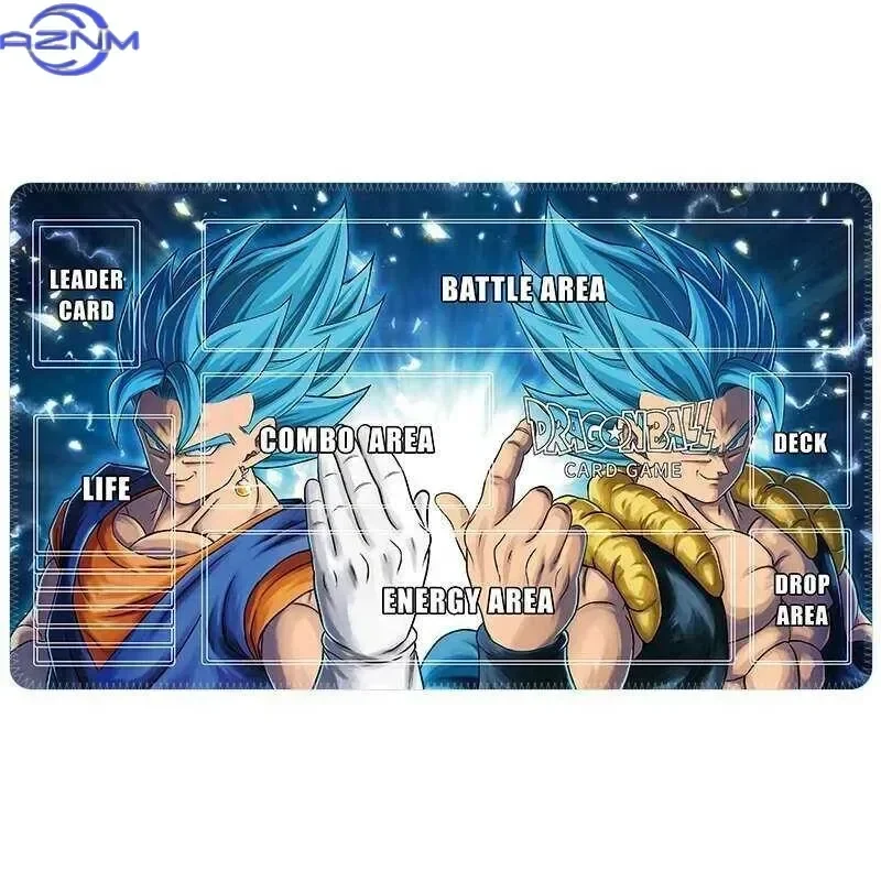 Dragon Ball TCG Playmat Mouse Pad, Rubber Non Slip Gaming Desk Mat, Dragon Ball Card Game Battle Zone HD Print Mouse Pad, Smooth