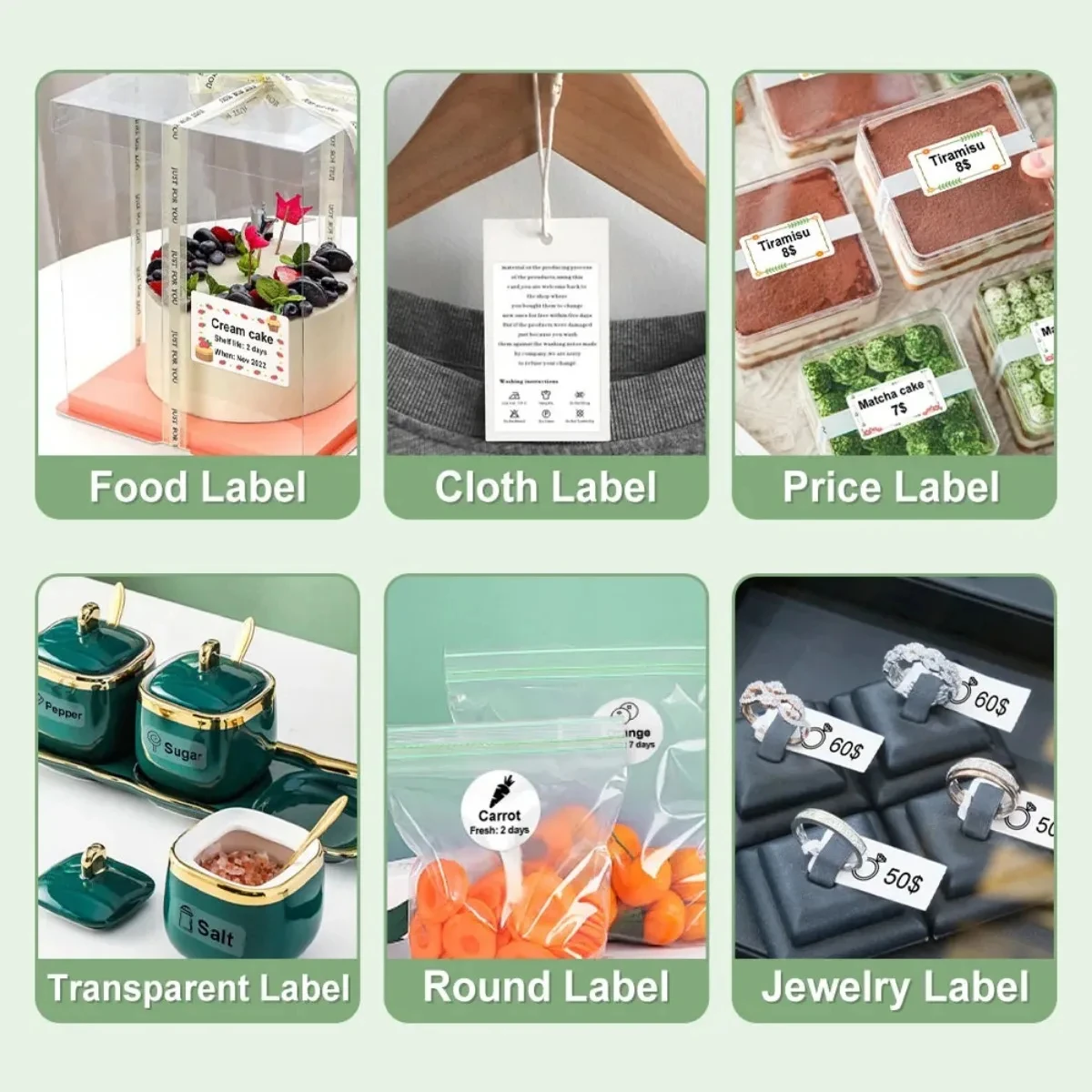 ورق حراري أبيض مقاس 50 × 80 مم مناسب للتنظيم المنزلي وملاحظات العمل والمذكرات والدراسة والتشريح بالصور