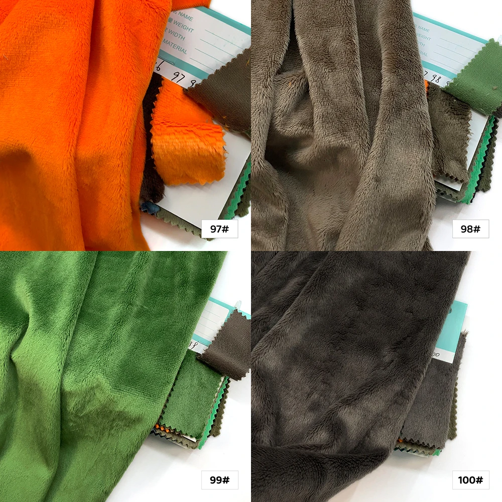 45x50cm Plüschstoff für Spielzeug 5mm Flor superweicher Pelzstoff handgefertigt DIY zum Nähen von Baumwollpuppen Stoff zur Herstellung von Kuscheltieren – Detail 35