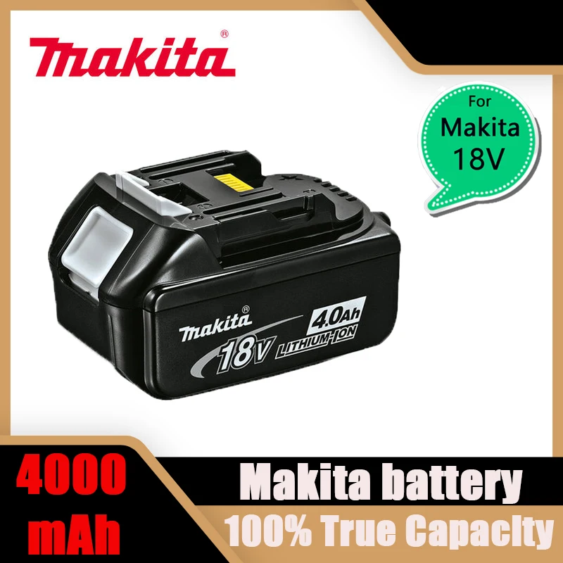 

Makita Original 18V Makita 6000mAh Lithium ion Rechargeable Battery 18v drill Replacement Batteries BL1860 BL1830 BL1850 BL1860B