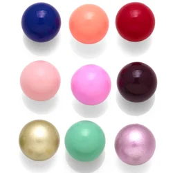 OCESRIO 3PCS 9 Colors Option Pregnancy Mama Sound Ball for Necklace Pendant Copper Gold Plated 16mm Chimes Harmony Ball chma202
