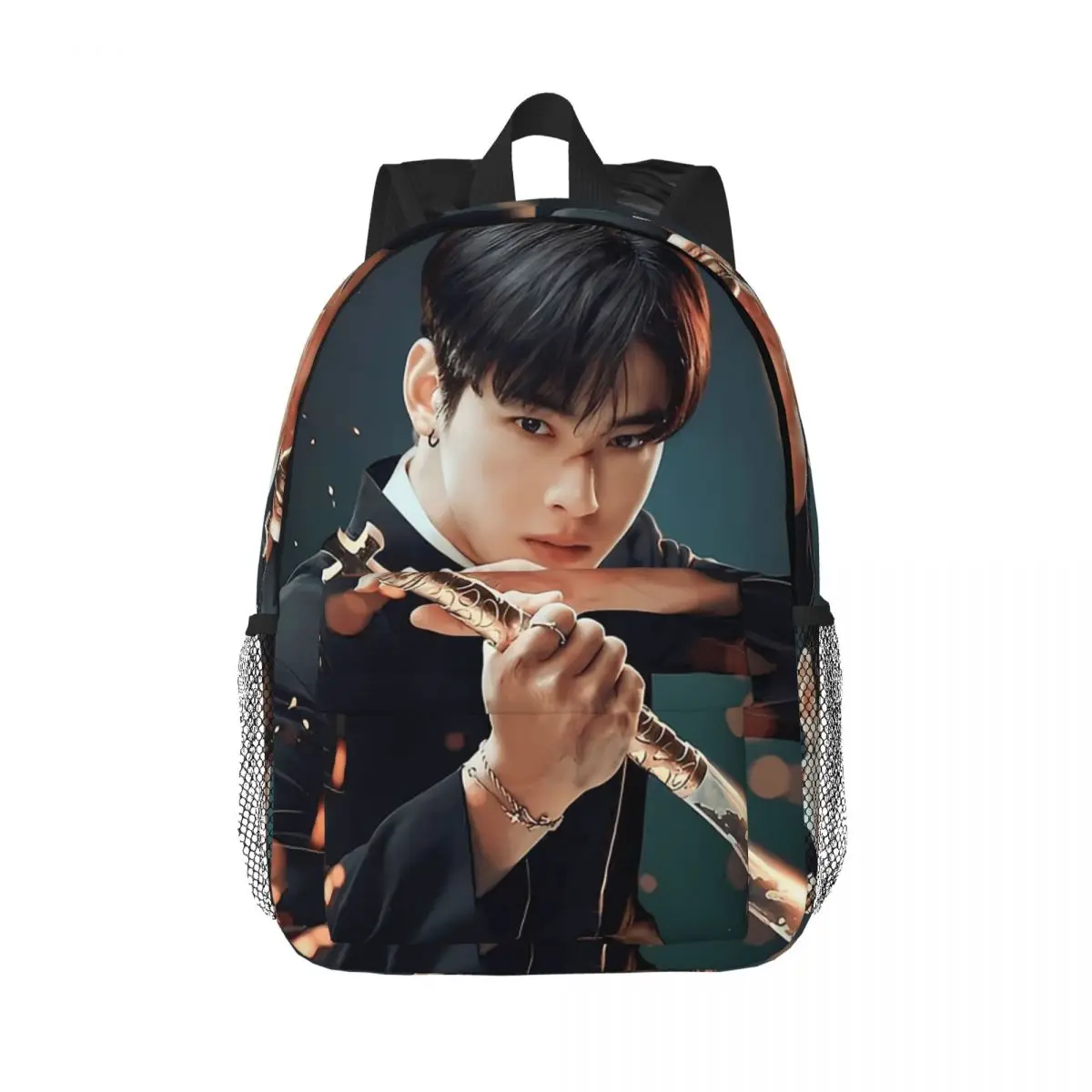 

Рюкзак Cha Eunwoo, Лидер продаж, рюкзак большой емкости для мальчиков и девочек, сумка для книг, сумки на плечо для мужчин, женщин, детей, школьная сумка