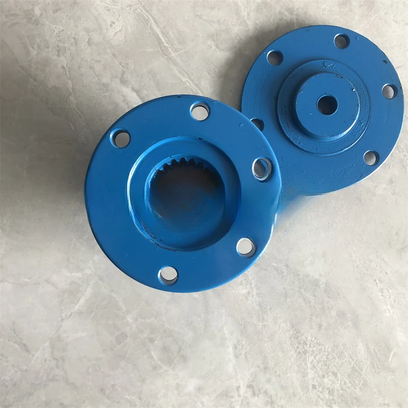 Connecting disk of 6-hole 23-tooth flange projection transmission shaft of mixer truck