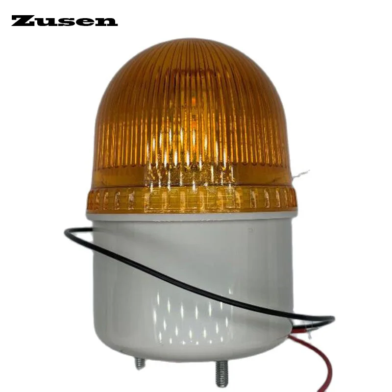 Zusen TB72D 12V 24V 110V 220V Yellow Color Small Flashing Light Security Alarm Strobe Signal Warning LED lamp