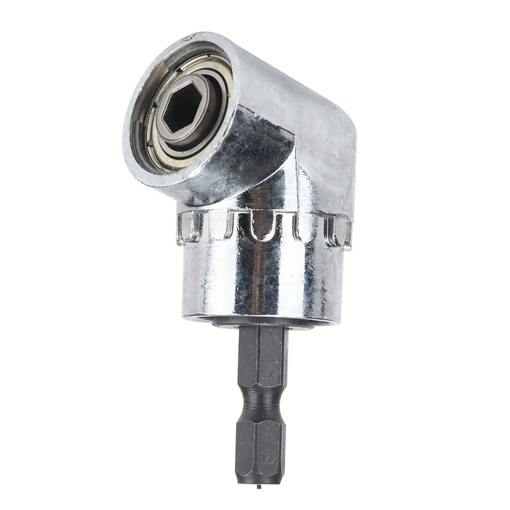 

Screwdriver Drill Adapter Right Angle 105 Degree 5.5*3cm Adapter Bits Chrome-Vanadium Steel Holder High Quality