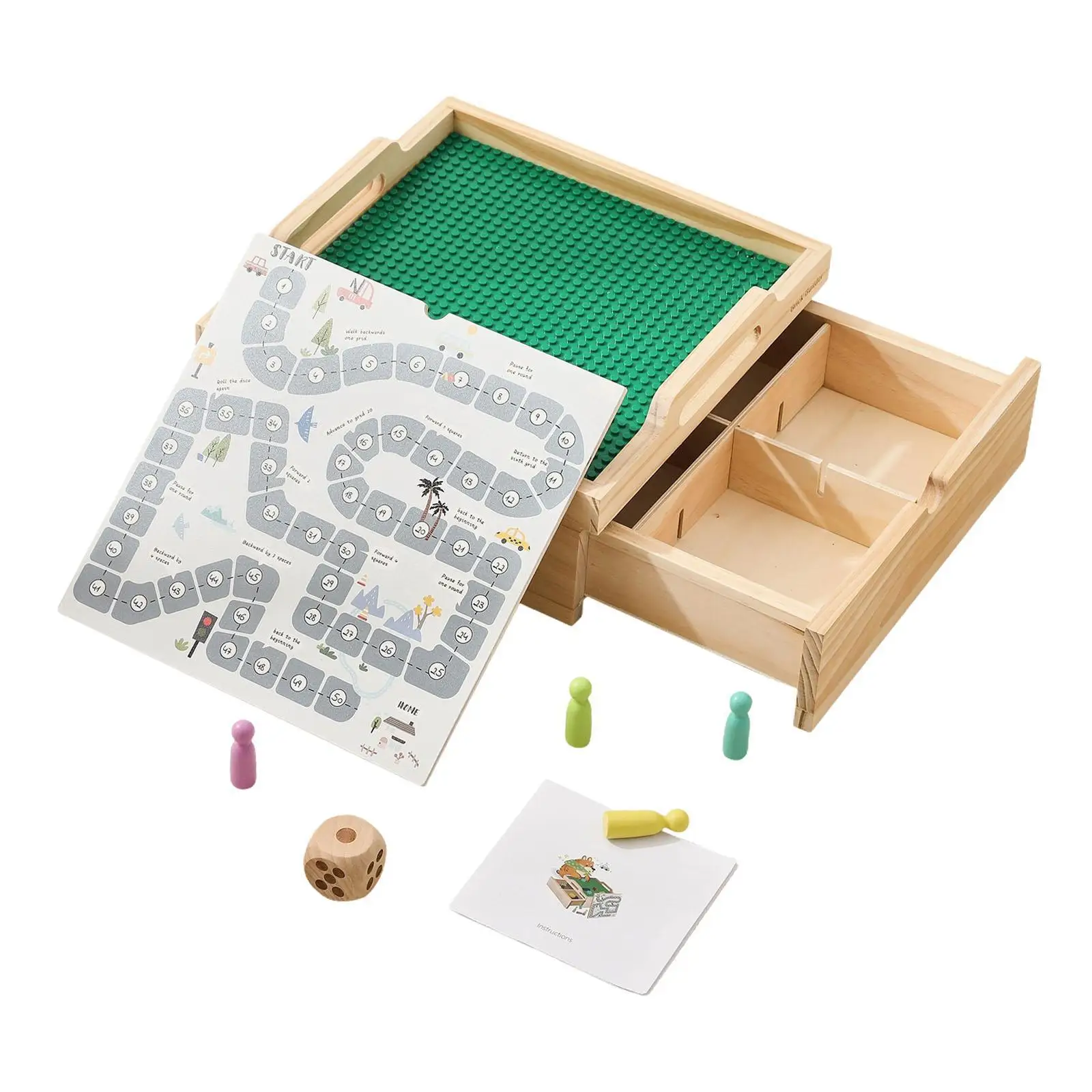 

Small Block Box Building Toys Cognitive Skills Practical Skill for Kids Gift