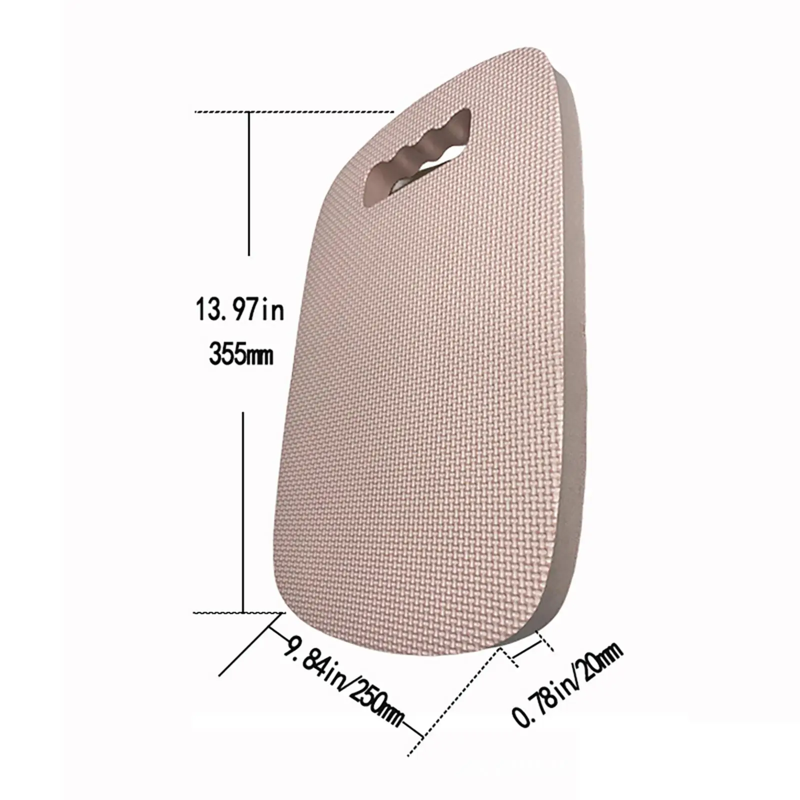 Thick Knee Pad Cushion High Density Foam Kneeler Mat Comfortable Soft Multifunctional Large Knee Cushion Mat for Workout Yoga